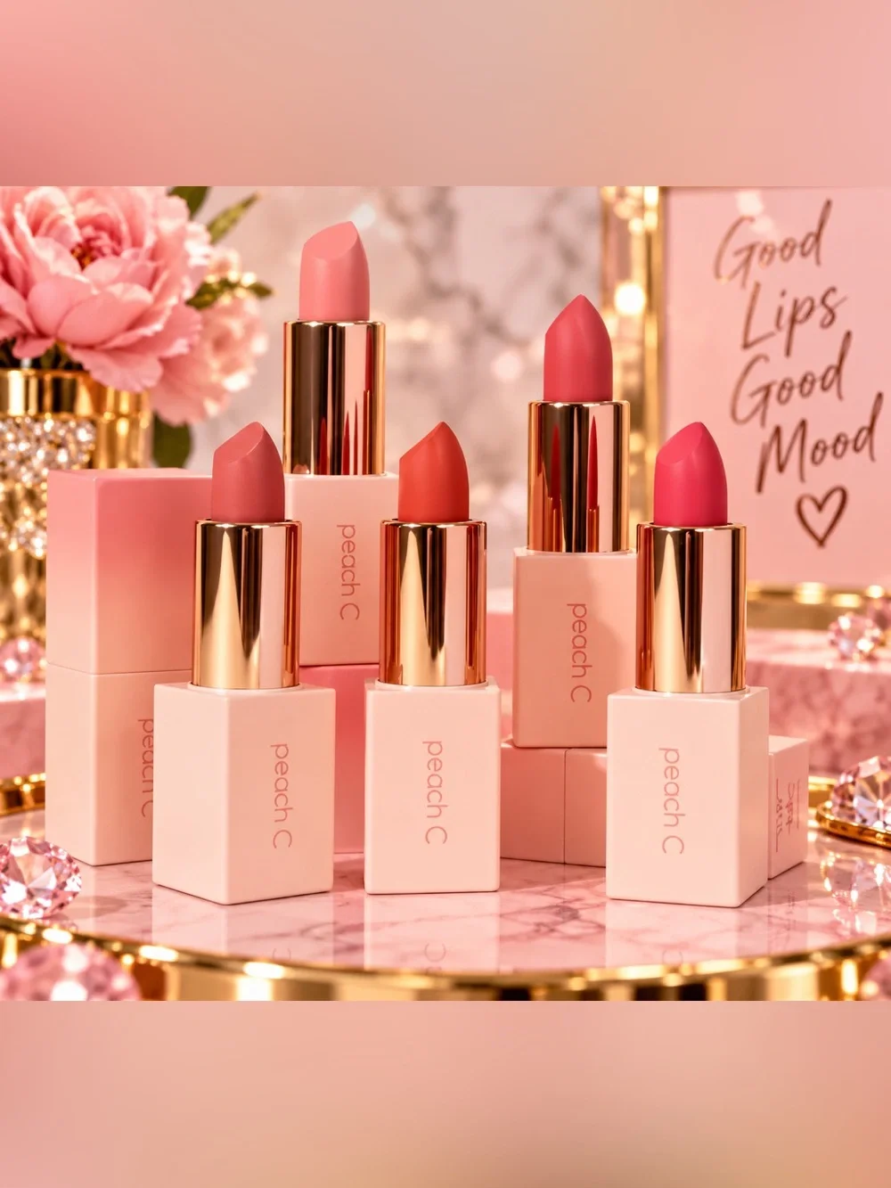 Peach C Creamy Matte Lipstick